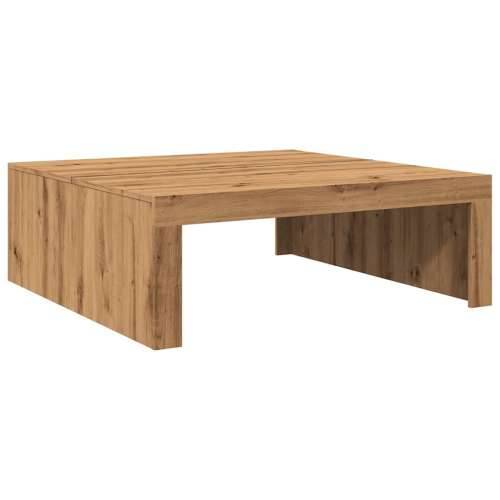 Stolić za kavu boja hrasta 100 x 100 x 35 cm konstruirano drvo - hrast artisan 100 x 100 x 35 cm 1 Cijena