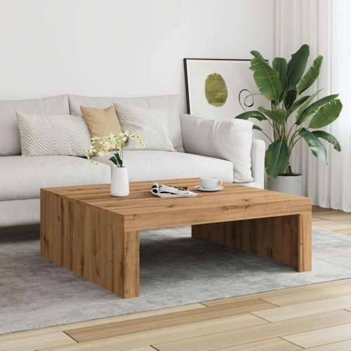 Stolić za kavu boja hrasta 100 x 100 x 35 cm konstruirano drvo - hrast artisan 100 x 100 x 35 cm 1 Cijena