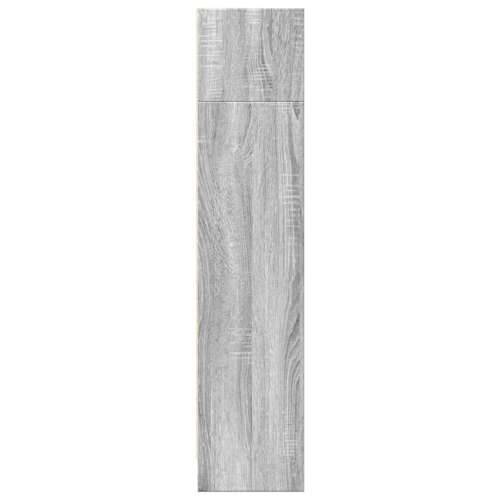 Regal za knjige boja hrasta 80x24x109 cm konstruirano drvo - Sivi hrast sonoma 1 109 cm 80 cm Cijena