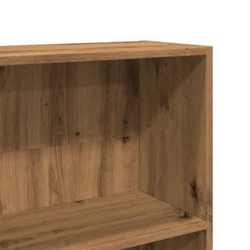 Regal za knjige boja hrasta 80x24x176 cm konstruirano drvo - Boja hrasta 1 176 cm 80 cm Cijena