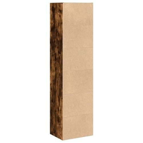 Regal za knjige boja hrasta 40x30x152 cm konstruirano drvo - Dimljeni hrast 1 152 cm 40 cm Cijena