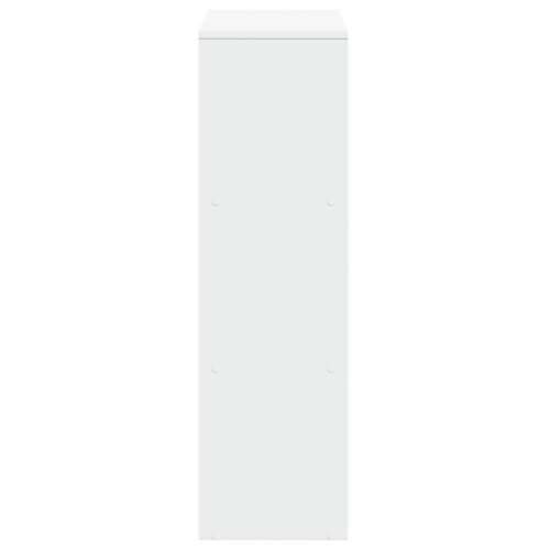 Pregrada / regal za knjige 3 razina bijeli 99x29x99 cm drveni - Bijela 1 99 cm Cijena
