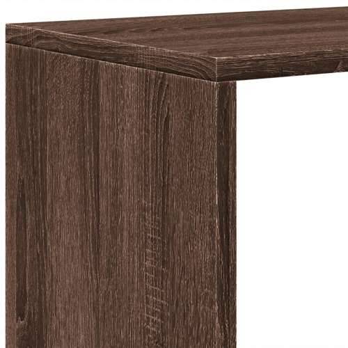 Pregrada / regal za knjige 3 razina hrast 99x29x99 cm drveni - Smeđi hrast 1 99 cm Cijena