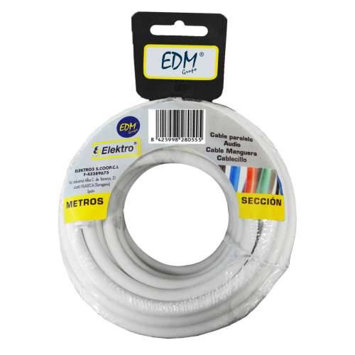 Paralelni Kabel za Sučelja EDM 28036 28036 Bijela 50 m 2 x 1,5 mm Cijena
