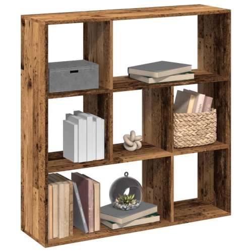 Pregrada / regal za knjige boja drva 102x29x103,5 cm drveni - Staro drvo 1 103.5 cm 102 cm Cijena