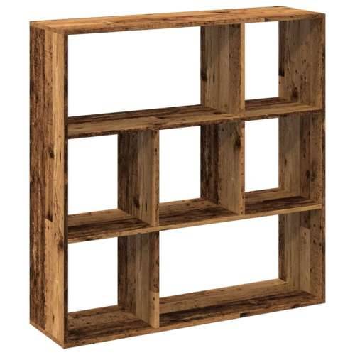 Pregrada / regal za knjige boja drva 102x29x103,5 cm drveni - Staro drvo 1 103.5 cm 102 cm Cijena