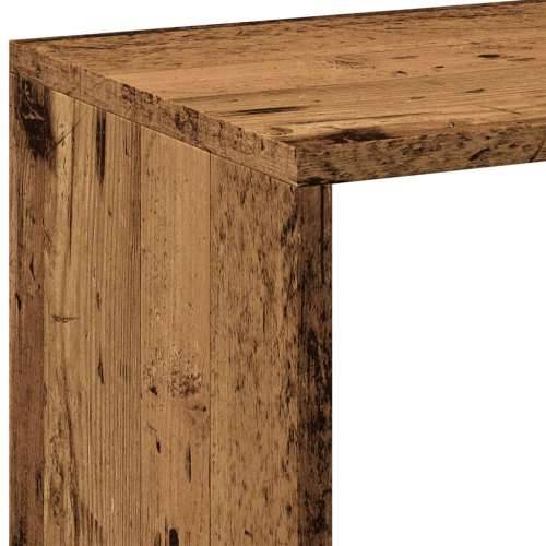 Pregrada / regal za knjige boja drva 102x29x103,5 cm drveni - Staro drvo 1 103.5 cm 102 cm Cijena