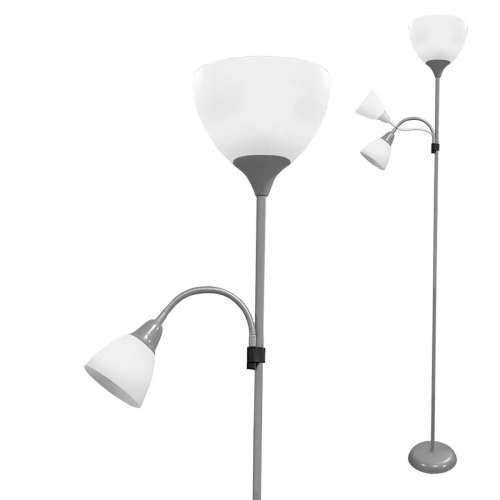 Podna svjetiljka EDM 30010 Boston Srebrna 60 W 220-240 V 176 cm Cijena