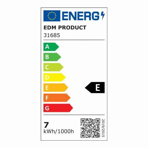 LED Cijev EDM 31685 Bijela A E 7 W 600 lm 3,6 x 50,5 x 3 cm 50,5 x 2,2 x 3,5 cm (6500 K) (6400 K) Cijena