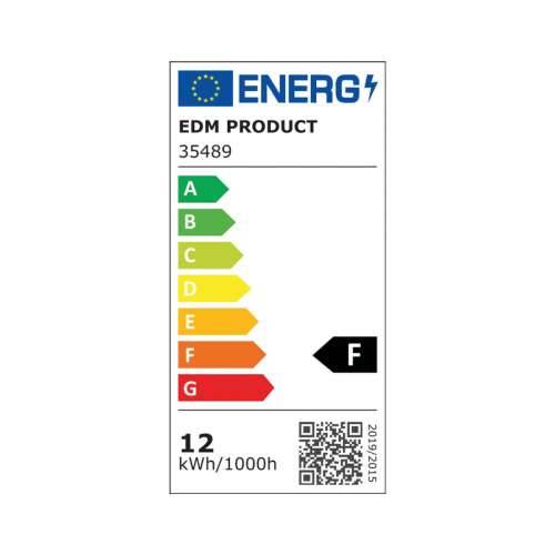 LED žarulja EDM 35489 F 12 W 75 W 80 W E27 1055 lm Ø 9 x 12 cm reflektirajuća (6400 K) Cijena