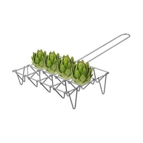 Roštilj za Povrće EDM 33,5 x 25 cm Metal Krom Cijena