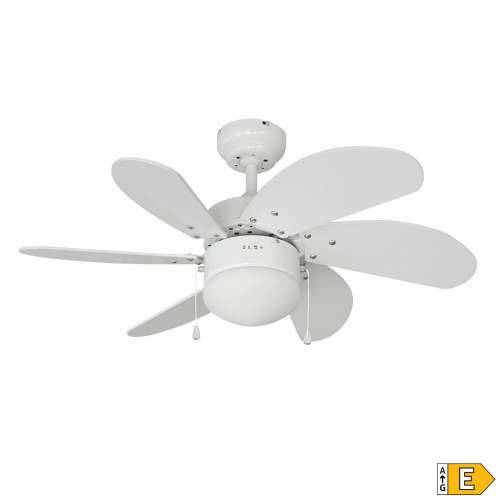 Stropni Ventilator sa Svjetlom EDM 33985 Aral Bijela 50 W Cijena