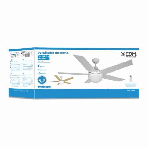 Stropni Ventilator sa Svjetlom EDM 33988 Adriatico Bijela 60 W Cijena