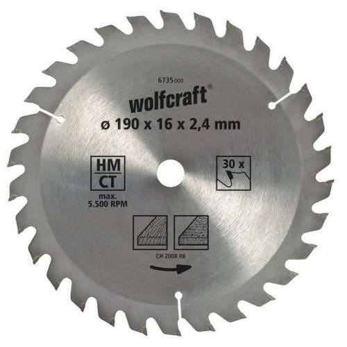 Rezni disk Wolfcraft 6733000 160 x 2,4 mm Cijena