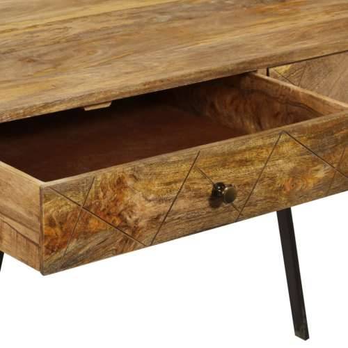 Pisaći stol s ladicama od masivnog drva manga 110 x 50 x 76 cm Cijena