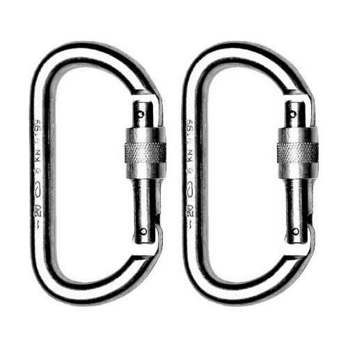 Carabiner Ponsa sigurnosni Aluminij 150 x 57 mm (2 kom.) Cijena