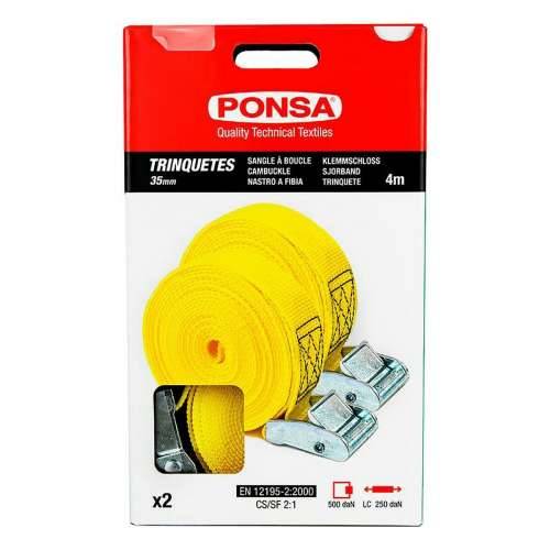 Čegrtaljka Ponsa 027,048,035,108 Rumena 35 mm x 4 m 2 kom. Cijena