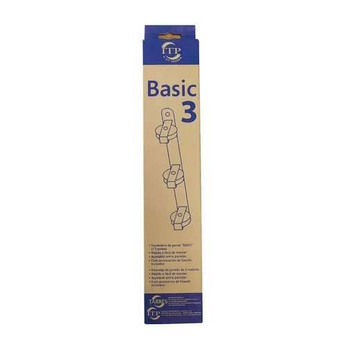 Stalak za Sušenje Odjeće Tarrés Basic 3 koloturi Bijela zidni 37 x 5 x 5 cm Cijena