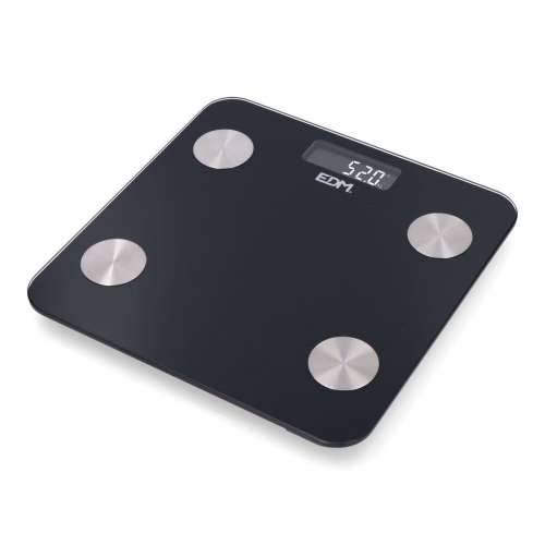 Kupaonička Digitalna Vaga EDM 07613 Body Composition Crna 180 kg Cijena
