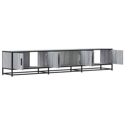 TV ormarić boja hrasta sonome 210x35x41 cm konstruirano drvo - Sivi hrast sonoma 1 210 cm Cijena