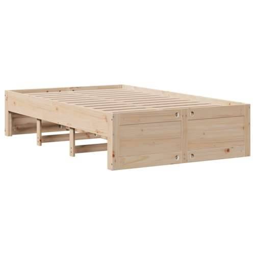 Okvir kreveta bez madraca s ladicama 135 x 190 cm od borovine - Prirodna 135 x 190 cm Cijena