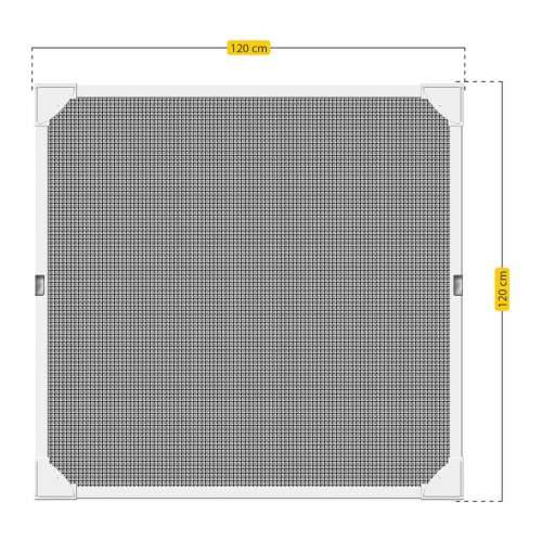 Mreža protiv komaraca Schellenberg 117 cm Kaljeno Staklo (100 x 120 cm) Cijena
