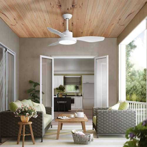 Stropni Ventilator sa Svjetlom EDM 33817 Arctic Bijela 24 W 38 W 2160 Lm Cijena
