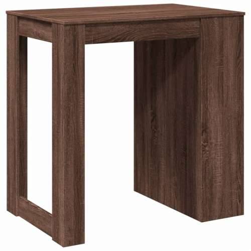 Barski stol smeđa boja hrasta 102x70x103,5 cm konstruirano drvo - Smeđi hrast 1 Cijena