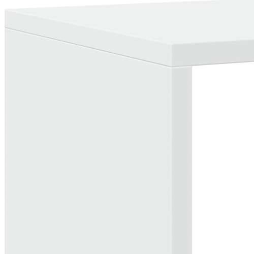 Ormarić za knjige bijeli 137,5x29x137,5 cm konstruirano drvo - Bijela 1 137.5 cm Cijena