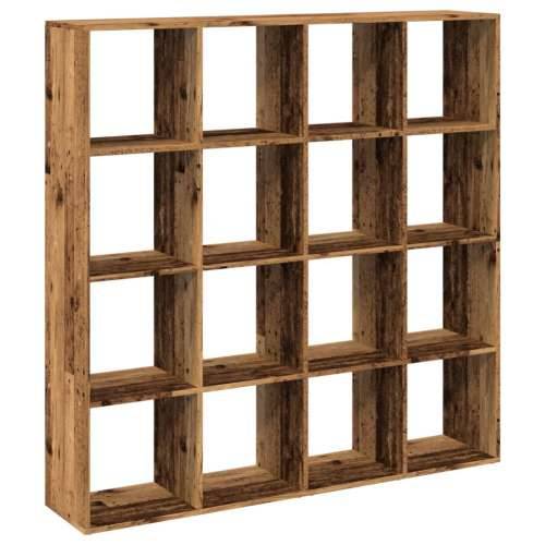 Ormarić za knjige boja drva 137,5x29x137,5 cm konstruirano drvo - Staro drvo 1 137.5 cm Cijena