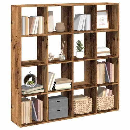 Ormarić za knjige boja drva 137,5x29x137,5 cm konstruirano drvo - Staro drvo 1 137.5 cm Cijena