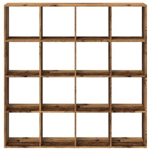 Ormarić za knjige boja drva 137,5x29x137,5 cm konstruirano drvo - Staro drvo 1 137.5 cm Cijena