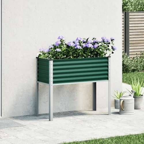 Vrtna sadilica zelena 100x41x90 cm čelična - Čelik/zelena 100 x 41 x 90 cm 1 Cijena