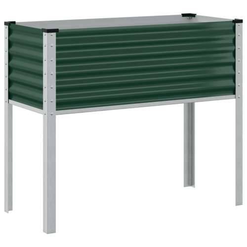 Vrtna sadilica zelena 100x41x90 cm čelična - Čelik/zelena 100 x 41 x 90 cm 1 Cijena