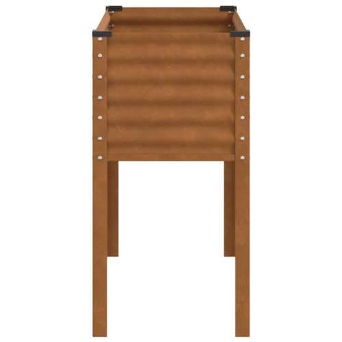 Vrtna sadilica 100x41x90 cm od pohabanog čelika - Otporni čelik / smeđa 100 x 41 x 90 cm 1 Cijena
