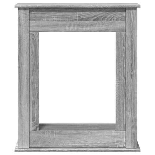 Okvir za kamin boja hrasta 75x20x87,5 cm od konstruiranog drva - Sivi hrast sonoma Cijena