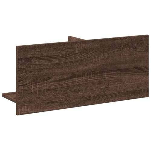 Zidni ormarić 70x16,5x30cm boja smeđeg hrasta konstruirano drvo - Smeđi hrast 70 x 16.5 x 30 cm 1 Cijena