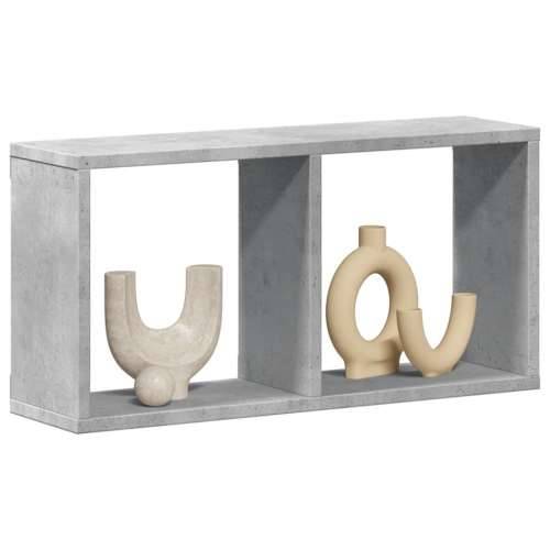 Zidni ormarić siva boja betona 60x16x30 cm konstruirano drvo - Beton siva 60 x 16 x 30 cm 1 Cijena