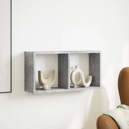 Zidni ormarić siva boja betona 60x16x30 cm konstruirano drvo - Beton siva 60 x 16 x 30 cm 1 Cijena