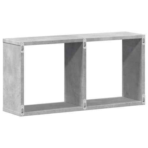 Zidni ormarić siva boja betona 60x16x30 cm konstruirano drvo - Beton siva 60 x 16 x 30 cm 1 Cijena