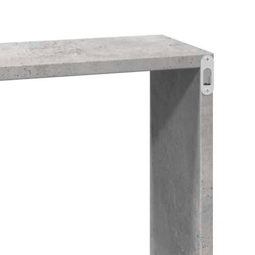 Zidni ormarić siva boja betona 60x16x30 cm konstruirano drvo - Beton siva 60 x 16 x 30 cm 1 Cijena