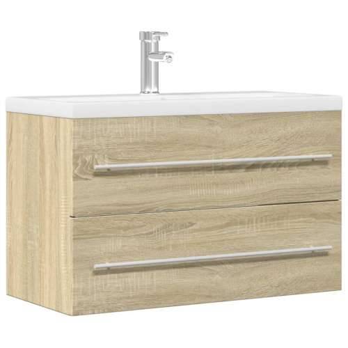 Ormarić za Lavabo - Umivaonik boja drva 80x38,5x48 cm konstruirano drvo - sonoma hrast 80 x 38.5 x 48 cm 1 Cijena