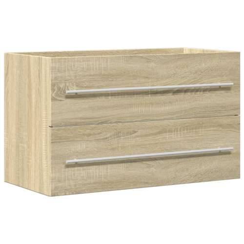 Ormarić za Lavabo - Umivaonik boja drva 80x38,5x48 cm konstruirano drvo - sonoma hrast 80 x 38.5 x 48 cm 1 Cijena