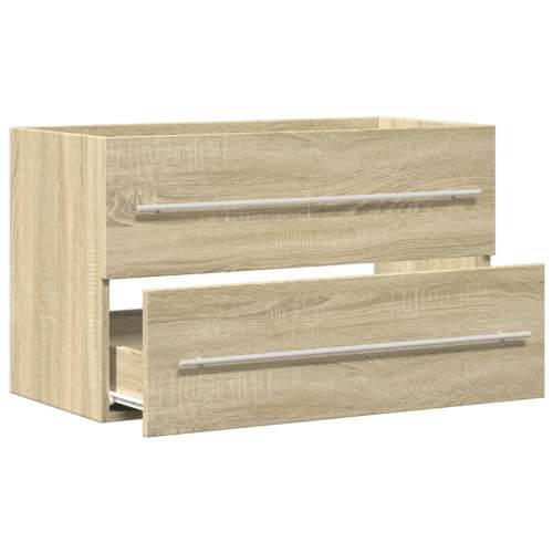 Ormarić za Lavabo - Umivaonik boja drva 80x38,5x48 cm konstruirano drvo - sonoma hrast 80 x 38.5 x 48 cm 1 Cijena