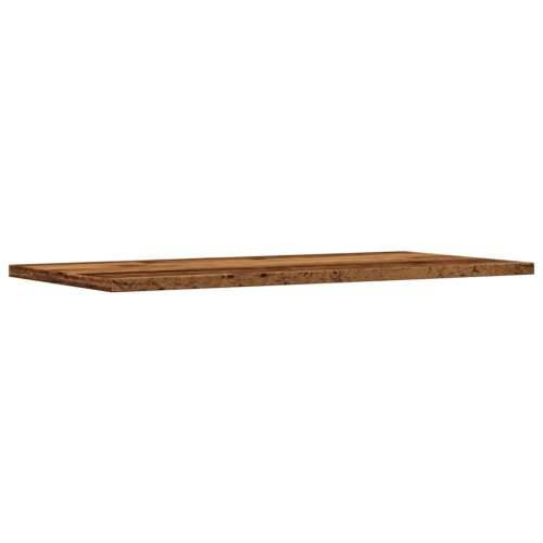 Zidne police 4kom boja staro drvo 60x30x1,5cm konstruirano drvo - Staro drvo 60 x 30 x 1.5 cm 4 Cijena