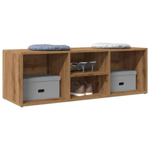 Klupa za spremanje obuće boja hrasta artisan 105x35x35cm drveni - hrast artisan 1 Cijena