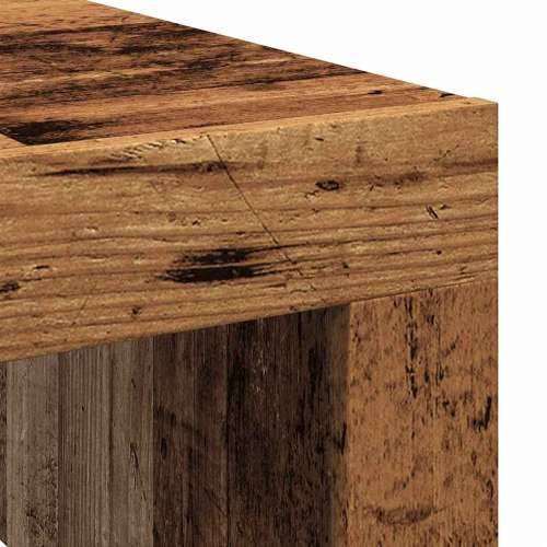 Stolić za kavu boja starog drva 100x100x35 cm konstruirano drvo - Staro drvo 100 x 100 x 35 cm 1 Cijena