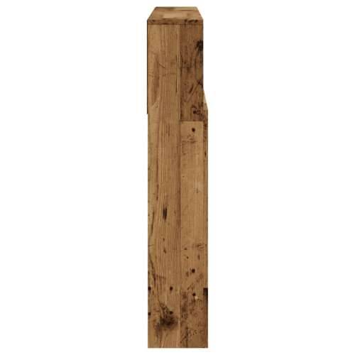 Uzglavlje s ormarićem boja starog drva 120x19x103,5 cm drveno - Staro drvo 120 x 19 x 103.5 cm 1 Cijena