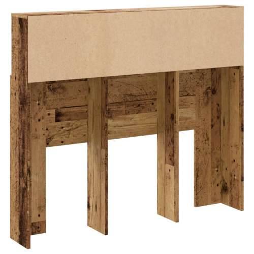 Uzglavlje s ormarićem boja starog drva 120x19x103,5 cm drveno - Staro drvo 120 x 19 x 103.5 cm 1 Cijena