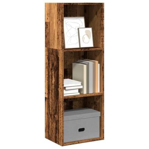 Regal za knjige boja starog drva 40x30x114 cm konstruirano drvo - Staro drvo 1 114 cm 40 cm Cijena